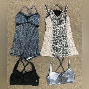 Not Abused, body suit/shirt never worn, sports bras 3X- LuLuLemon - size xs